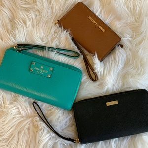 ❌SOLD❌ Michael Kors and Kate Spade Wallet Bundle